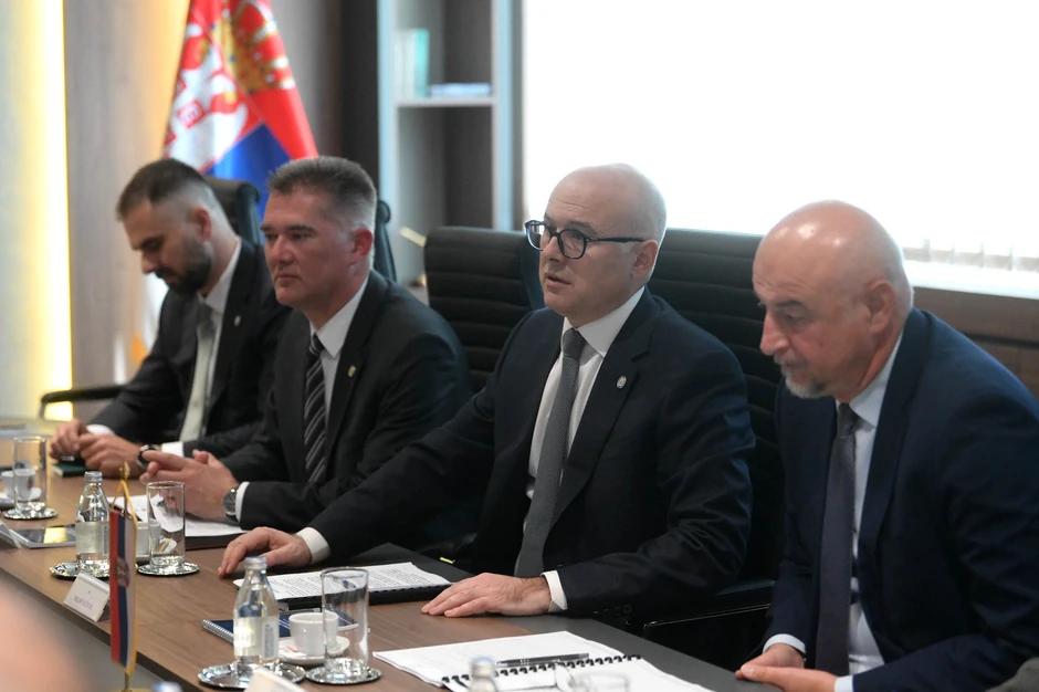 Miloš Vučević sa delegacijom Senata SAD