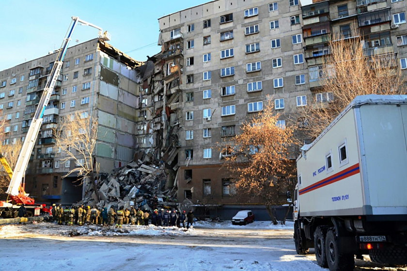Wielu rannych i zabitych po wybuchu w bloku w Rosji