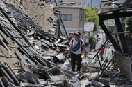 Strong earthquakes hit southwestern Japan