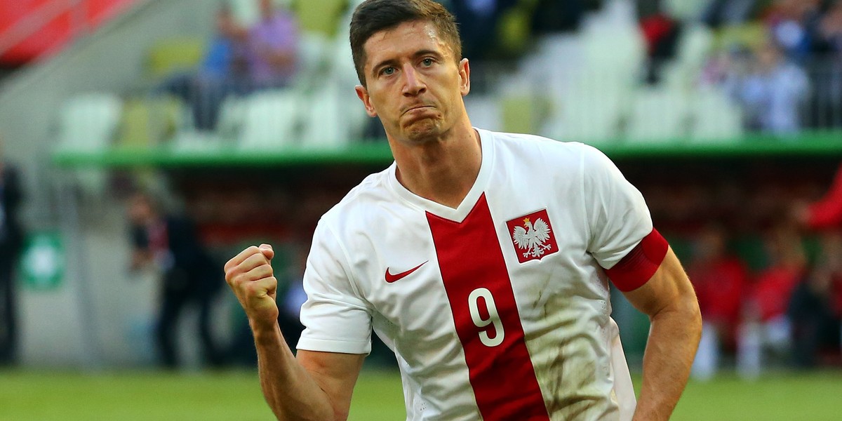 Polska Litwa Robert Lewandowski