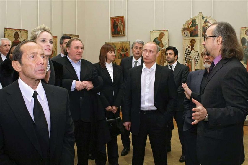 Stone i Depardieu u Putina