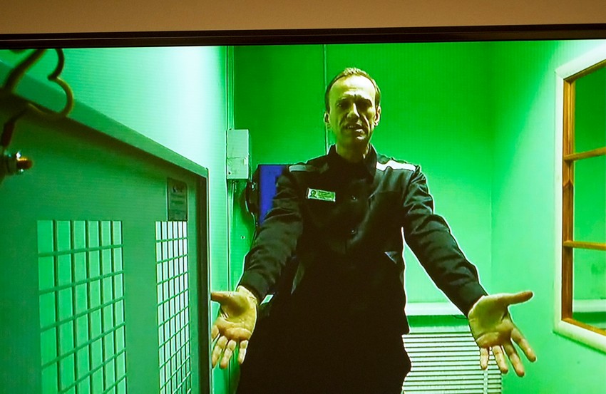 Aleksej Navaljni putem video-linka uključio se u sudnicu u Moskvi u oktobru