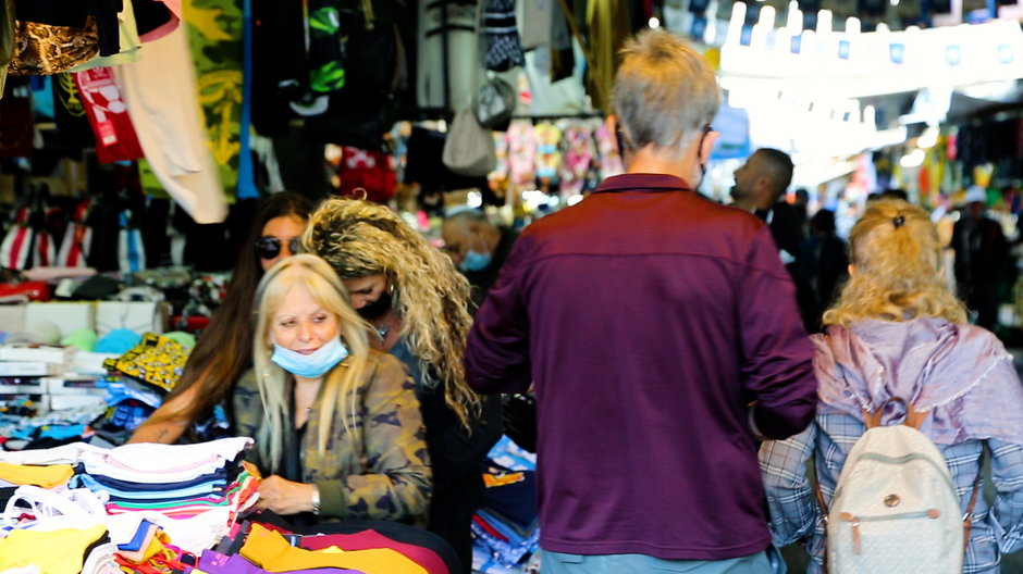 Bazar Carmel, Tel Aviv, Izrael