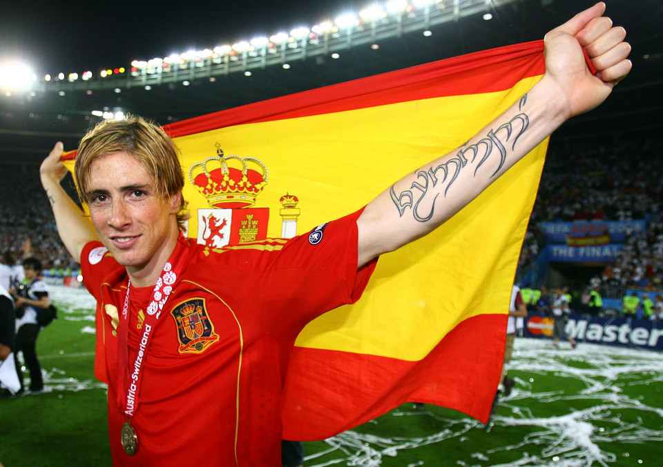 Fernando Torres w 2008 roku