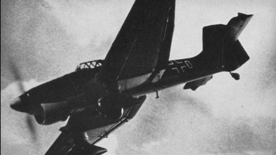 Junkers Ju-87 B nad Stalingradem