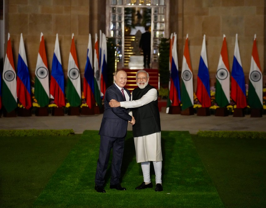 Vladimir Putin i Narendra Modi u Nju Delhiju