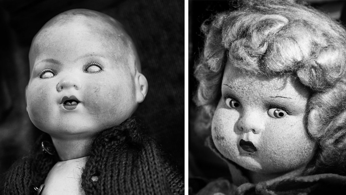 Jeśli przerażają was stare lalki, to lepiej nie oglądajcie tych zdjęć. Na przestrzeni roku powstała seria zdjęć, które przedstawiają stare i zniszczone lalki. Czarno-białe ujęcia przyprawiają o dreszcze.