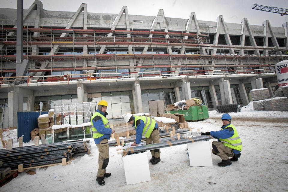 Stadion miejski w Białymstoku będzie gotowy w 2014 roku? Fot. Agnieszka Sadowska / Agencja Gazeta