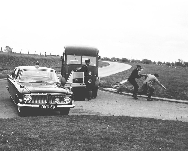 Radiowóz brytyjskiej policji