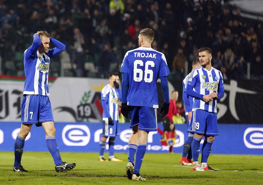 Pilka Nozna. I Liga. Ruch Chorzow - Wigry Suwalki. 22.11.2017