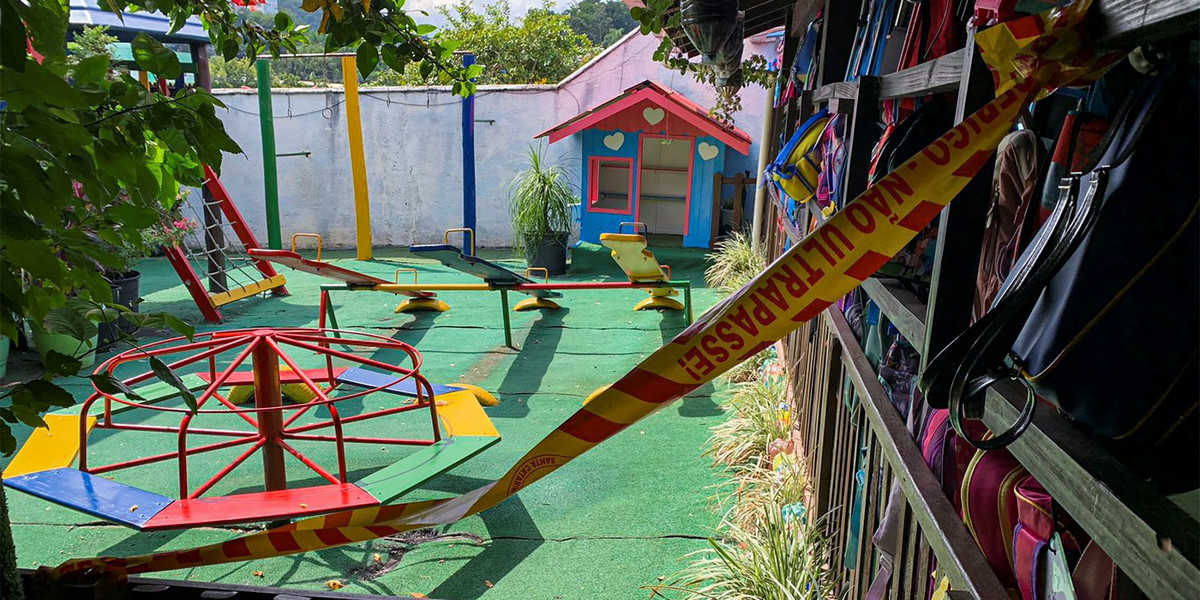 Brazylia. 25-latek wtargnął z siekierą na tern przedszkola. Zabił 4 dzieci.