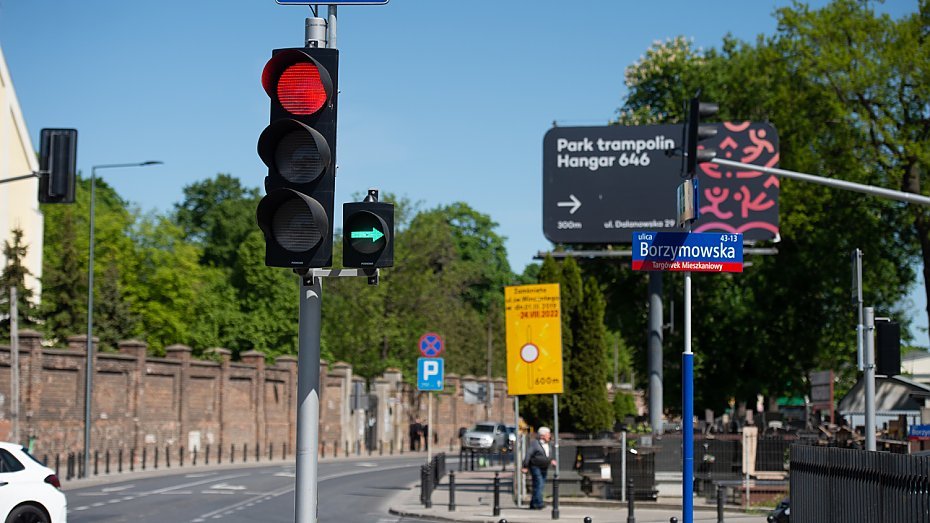 Warszawa. Nowe światła na Wincentego, źródło: ZDM