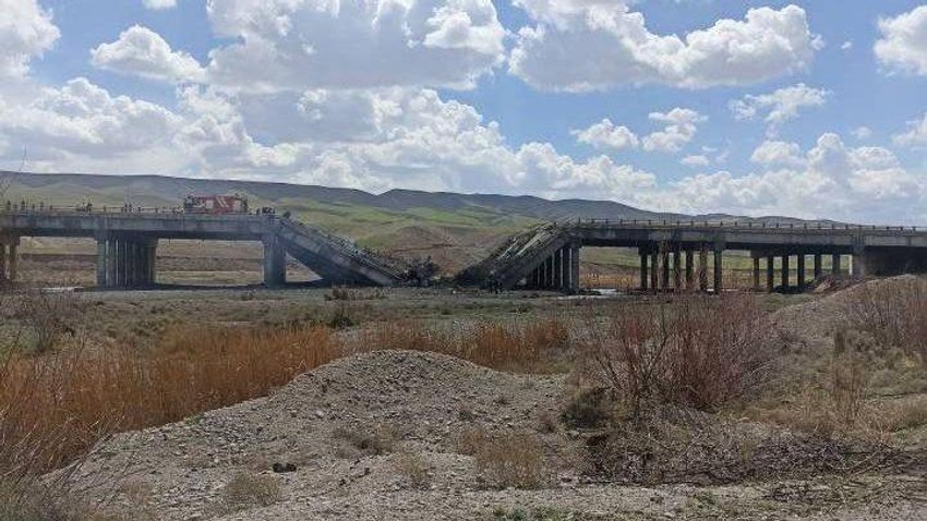 Iranski mediji objavili su slike oštećenog mosta na autoputu Tabriz-Zandžan na severu Irana | Foto: IRNA News Agency