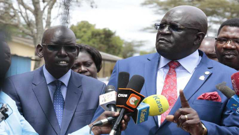 2 KNEC exam officials fired after CS George Magoha found they had reported late for KCSE exercise at Moi-owned Sunshine Secondary School