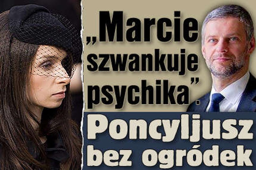 "Marcie szwankuje psychika". Poncyljusz ostro o Kaczyńskiej