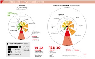 Alarmy smogowe będą częstsze. Resort środowiska chce obniżyć normy o połowę