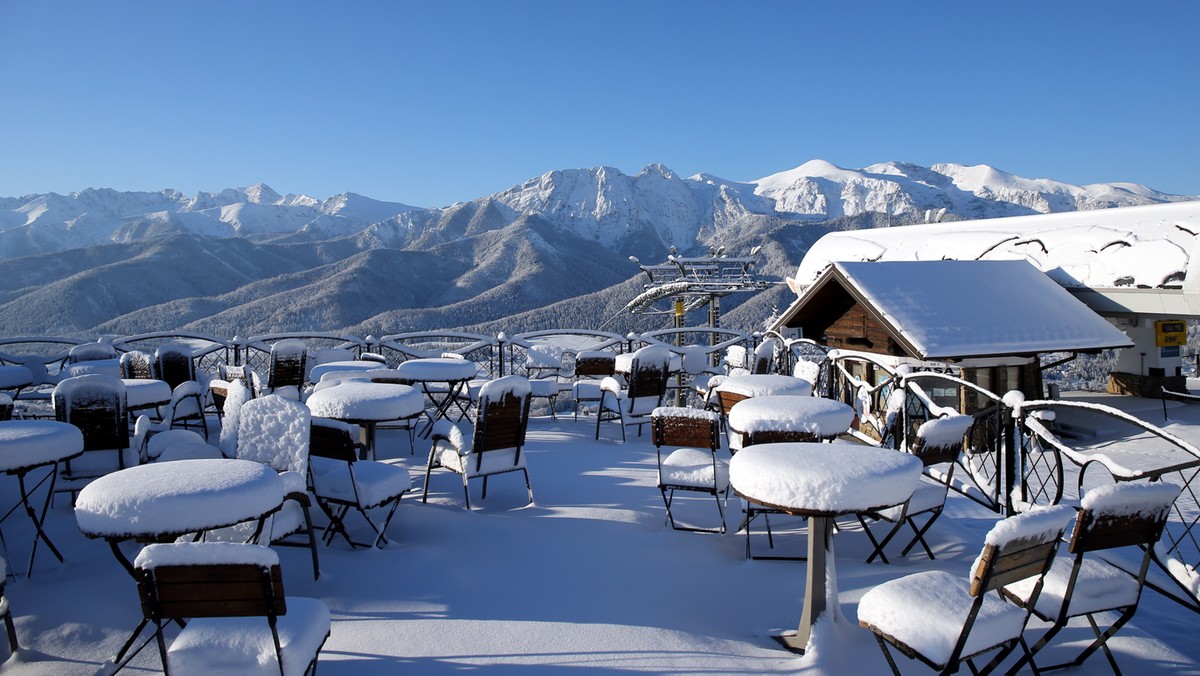 ZAKOPANE TATRY ZIMA ŚNIEG (zima w Tatrach)