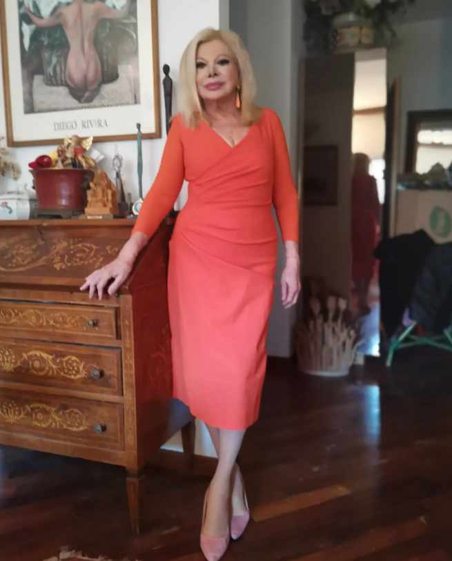 Herečka Sandra Milo.