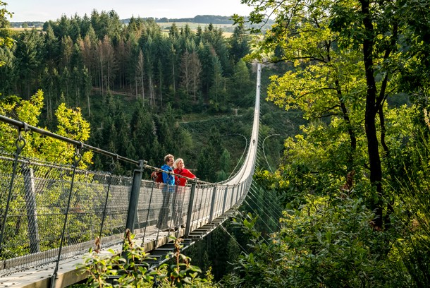 GEIERLAY – most wiszący w paśmie górskim Hunsrück