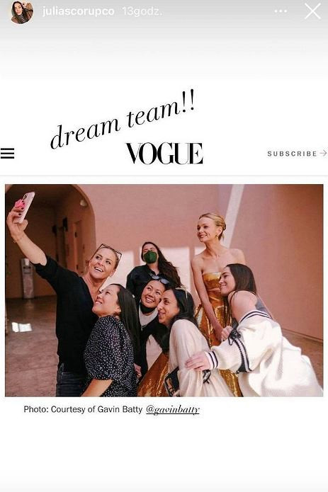 Julia Scorupco pokazała zdjęcie dla "Vogue"