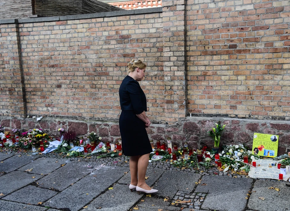 Mesto napada u Haleu