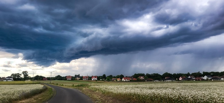 Alert IMGW. Silny wiatr, deszcz, burze i trąby wodne. Pogoda w sobotę nie będzie rozpieszczać