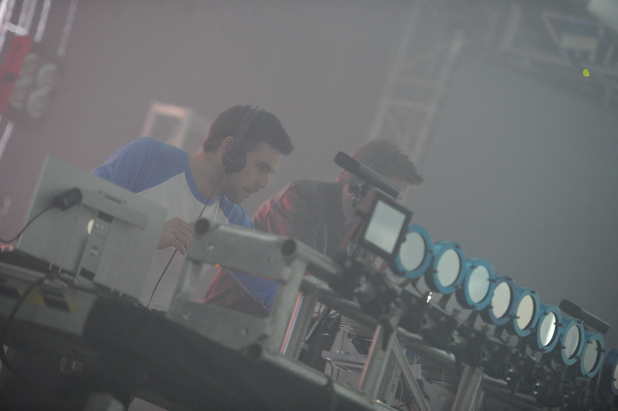Groove Armada na Electronic Beats Festival (fot. Artur Rawicz/Onet.)