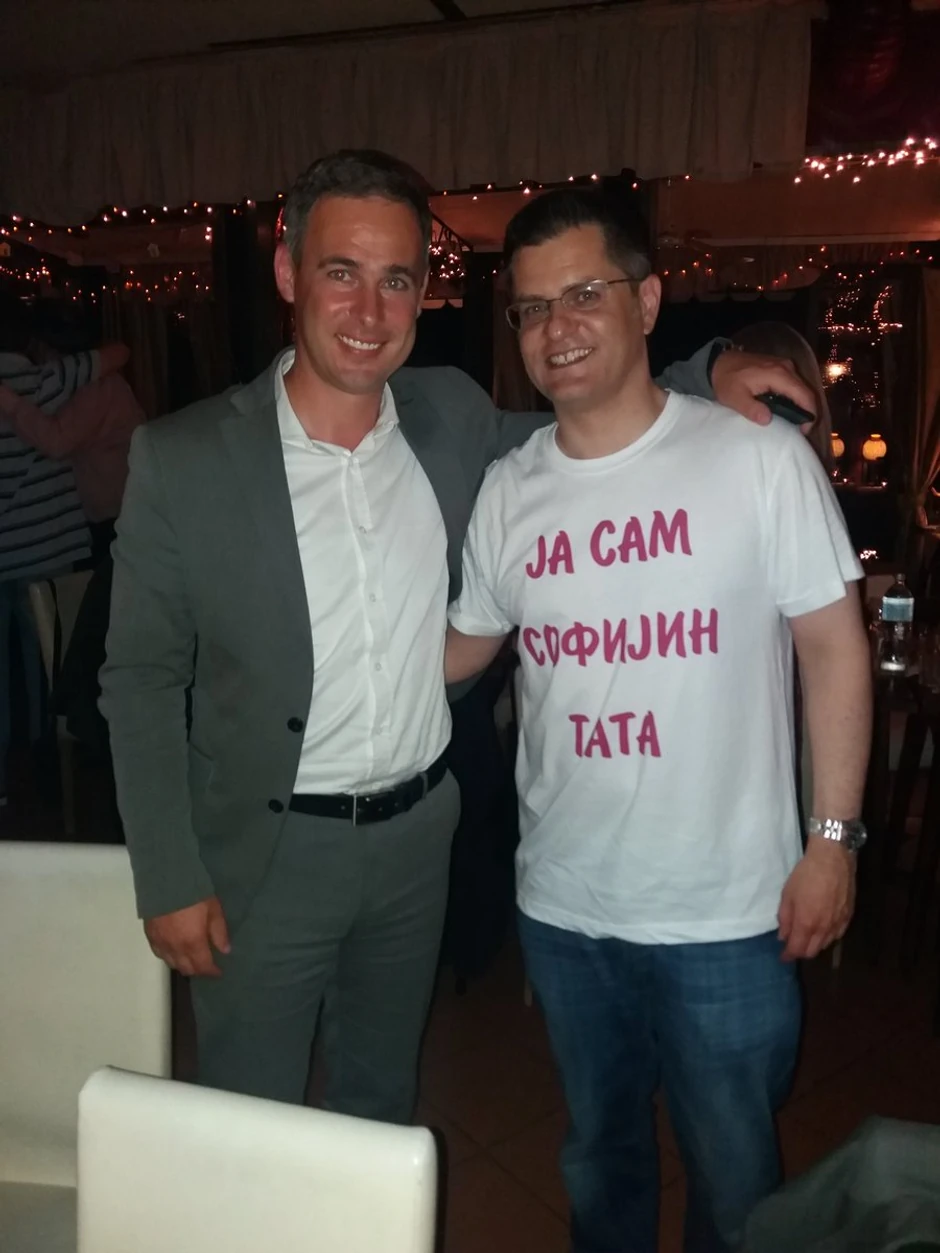 Jeremić ponosni tata