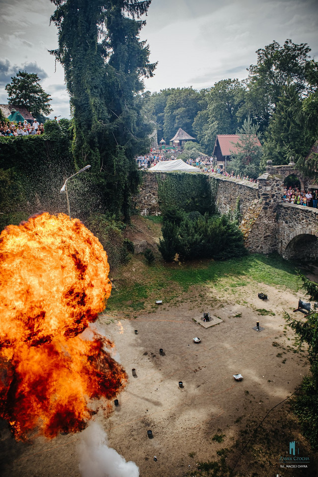 Festiwal Pirotechniki Filmowej w Zamku Czocha