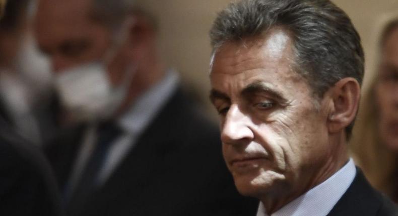 Former French President Nicolas Sarkozy
