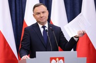 Prezydent Andrzej Duda prezentuje projekt ustawy o Sądzie Najwyższym