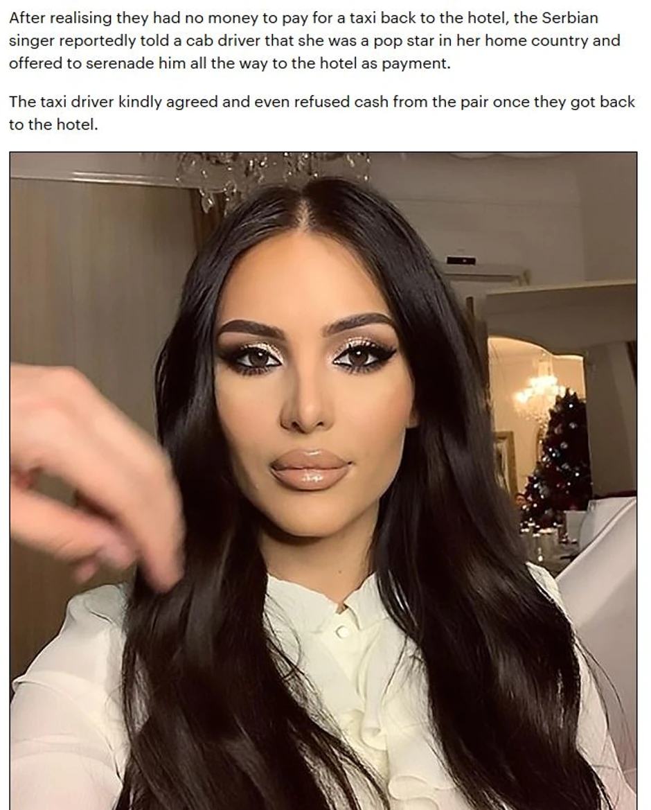 Anastasija u "Daily Mail"-u