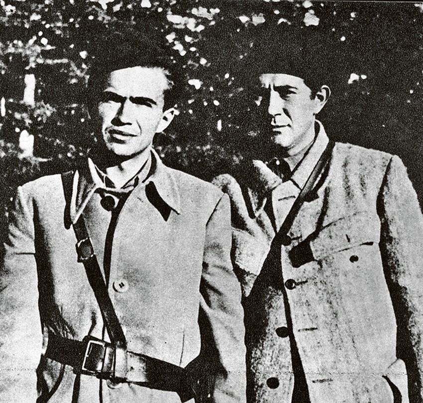 Ivo Lola Ribar i Milovan Đilas  foto wikipedia