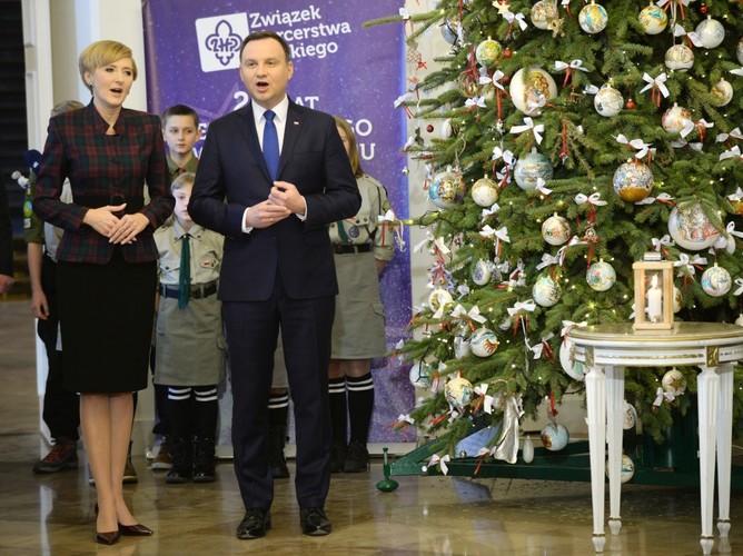 Agata Kornhauser-Duda i Andrzej Duda