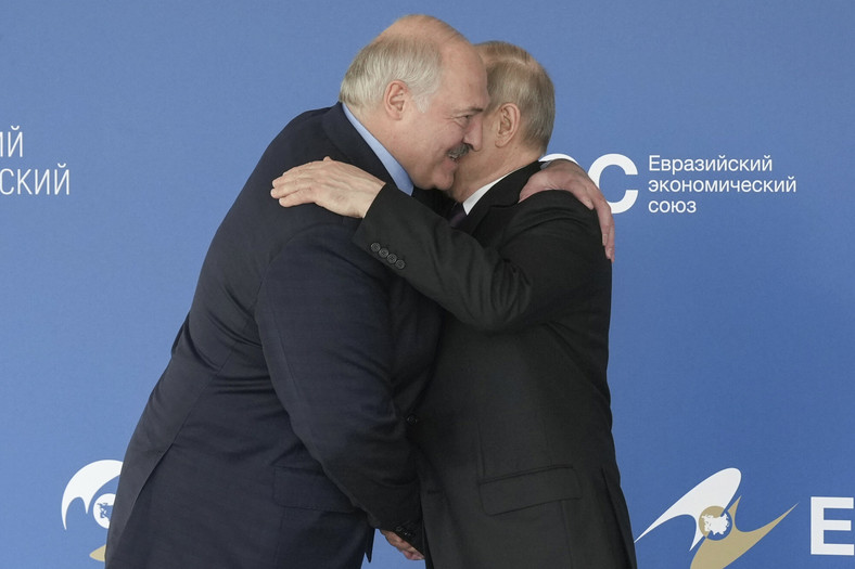 Władimir Putin i Aleksander Łukaszenko, 28 czerwca 2023 r.