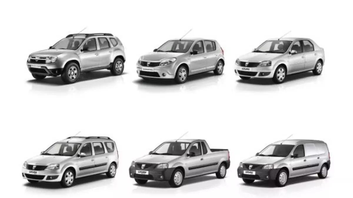 Dacia - gama modeli