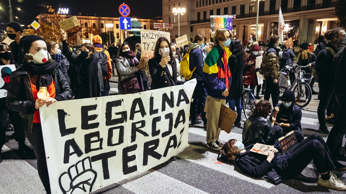 Strajk kobiet Warszawa