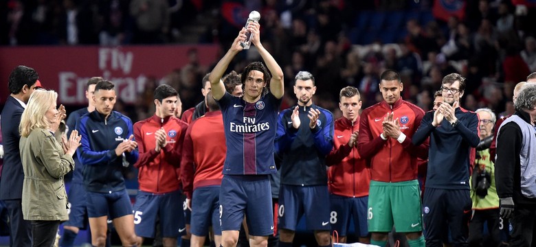 Liga francuska: Cavani królem strzelców. Spadek Bastii i Nancy, Lorient w barażach