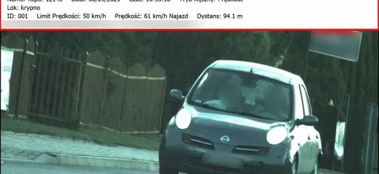 Nie zatrzymał się do kontroli, bo nie lubi policjantów