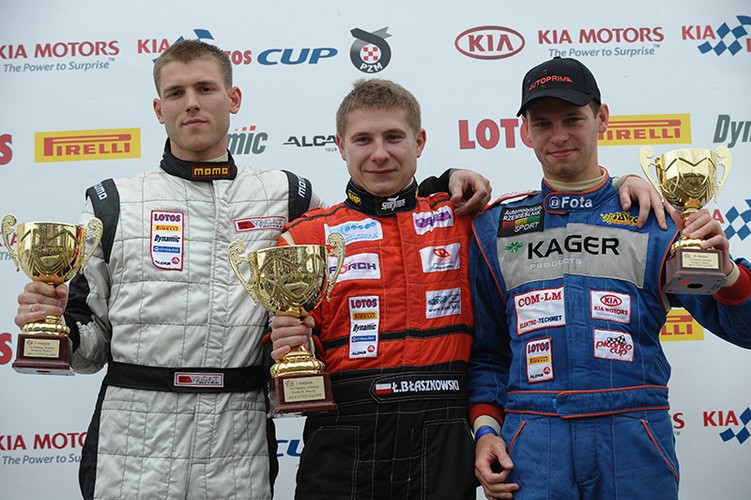 Oba wyścigi serii cee’d Lotos Cup wygrał Łukasz Błaszkowski