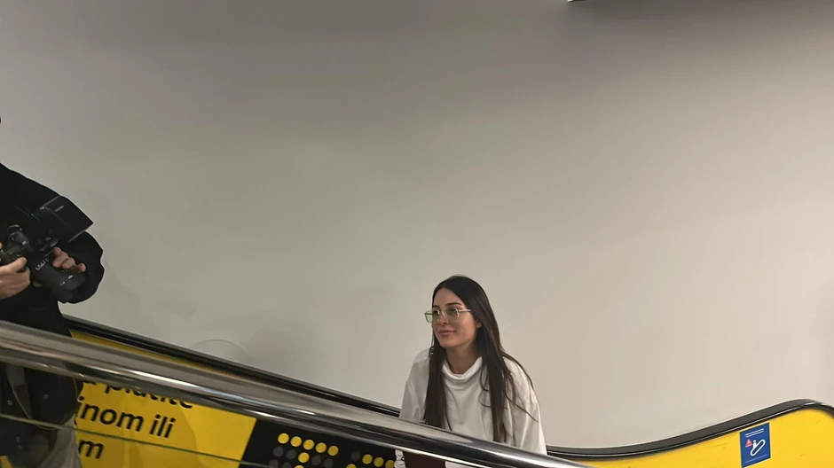 Anastasija Ražnatović i Nemanja Gudelj stigli u Beograd