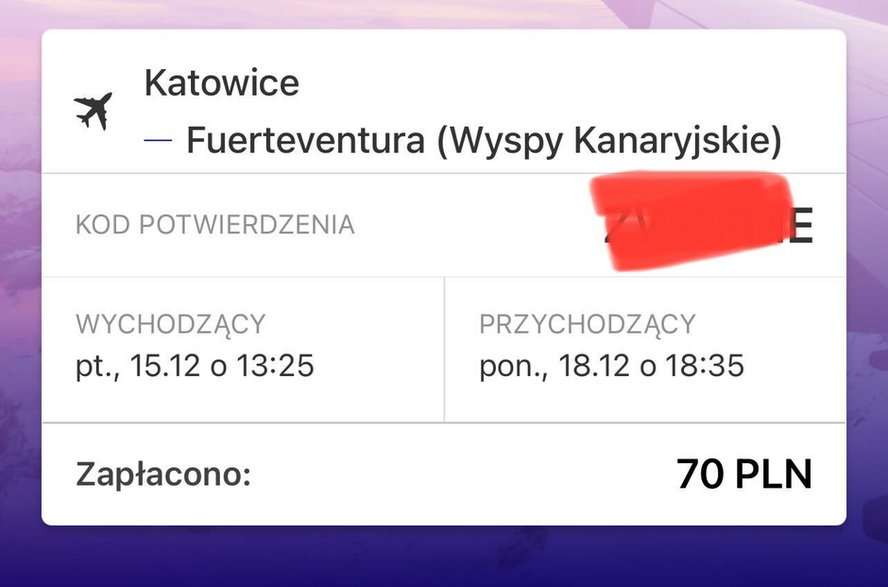 Bilet na Wyspy Kanaryjskie w obie strony za 70 zł, źródło: Fly4free