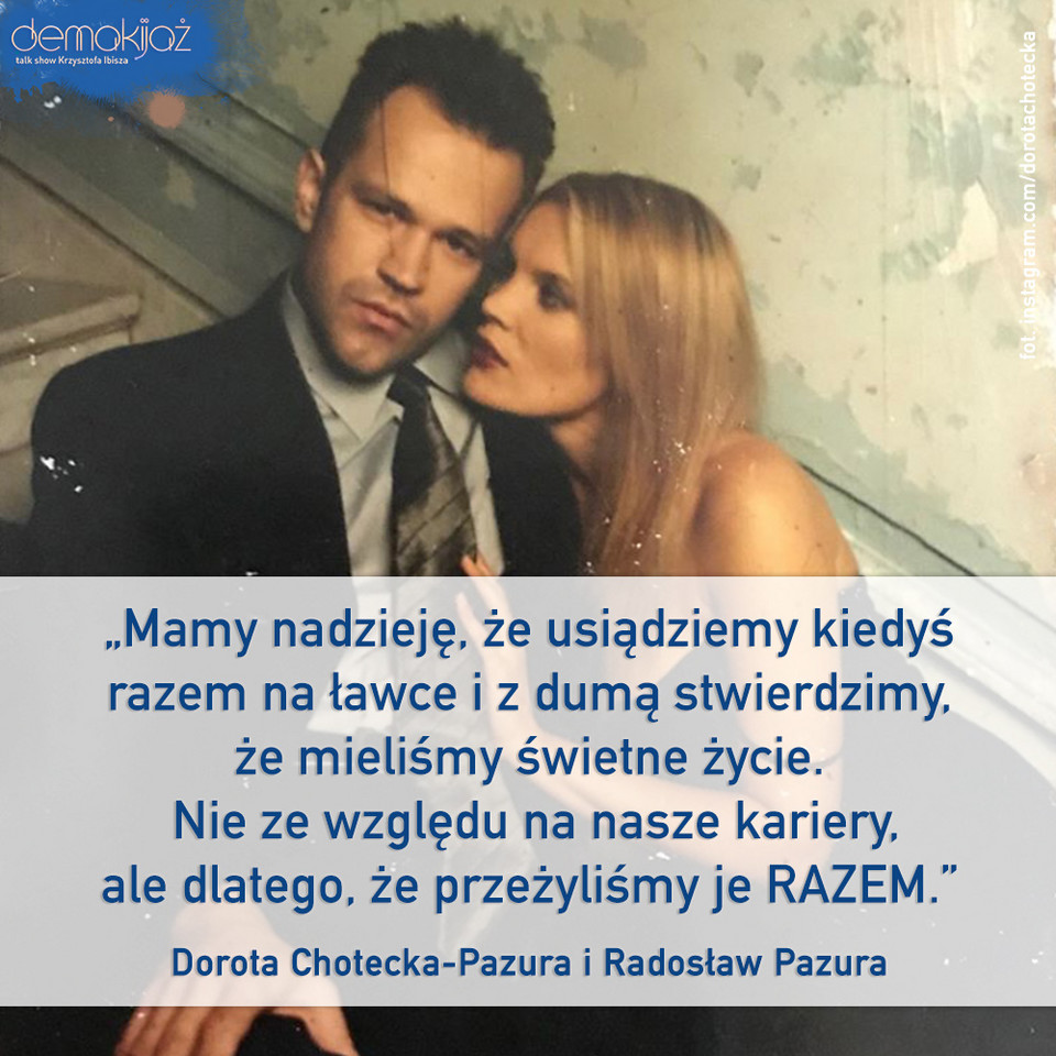 "Demakijaż": Dorota Chotecka i Radosław Pazura gośćmi odcinka