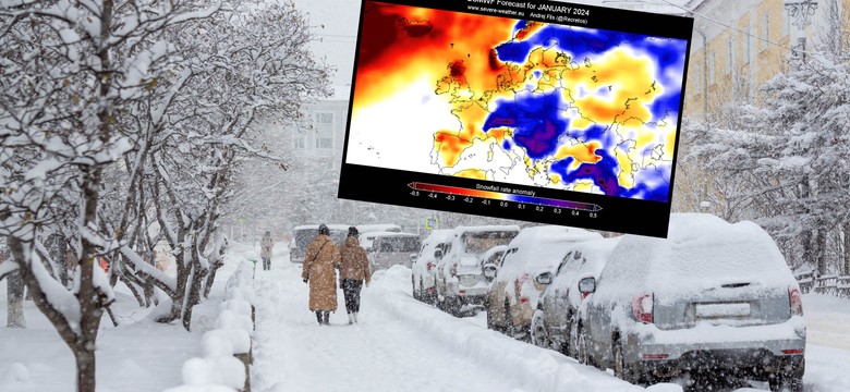 Czeka nas śnieżna zima? Pogoda będzie niestabilna. Nowe prognozy europejskich synoptyków