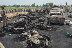 At least 123 people killed in an Oil tanker explosion near Bahawalpur