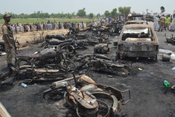 At least 123 people killed in an Oil tanker explosion near Bahawalpur