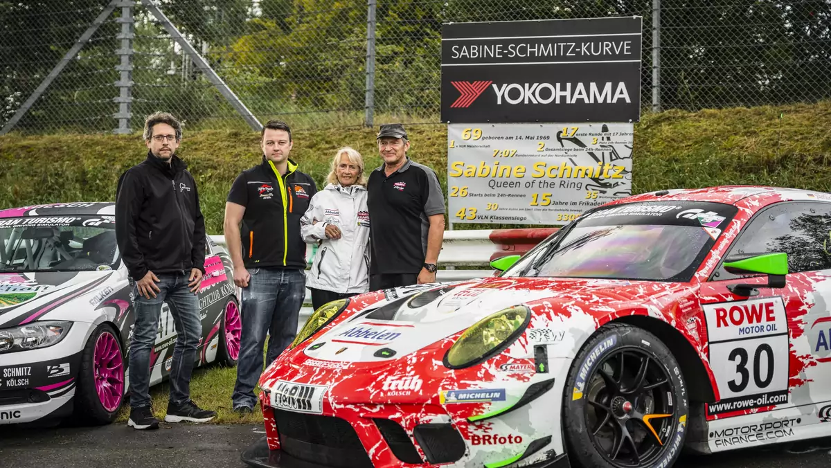 Zakręt Sabine Schmitz Kurve na Nurburgringu