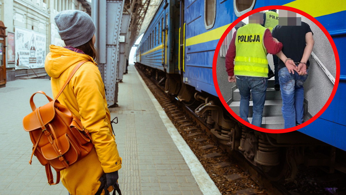 Incydent w pociągu do Legnicy. Mężczyźnie grożą nawet dwa lata więzienia