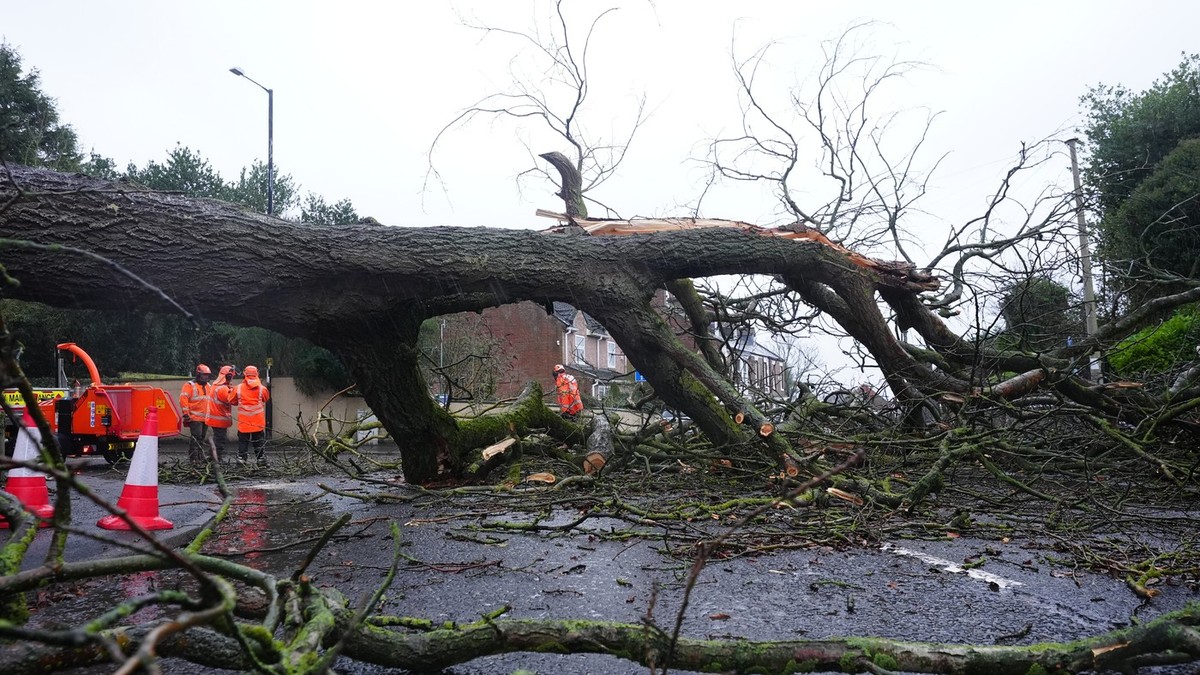 Oluja "Čandra" je već napravila haos u Daramu na severoistoku Engleske