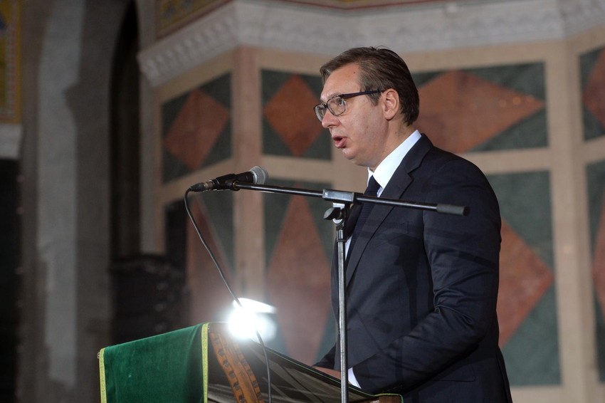 predsednik Srbije Aleksandar Vučić